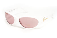 Versace Women's Sunglasses Cat Eye White/Pink VE4386 401/84