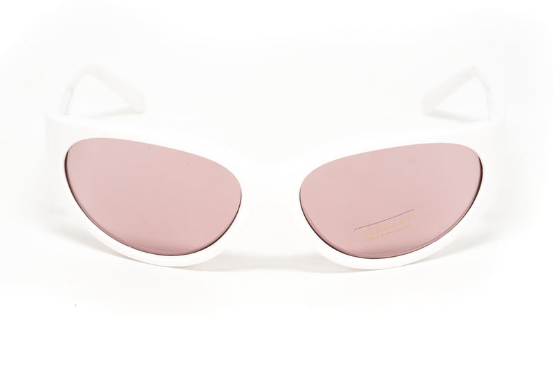 Versace Women's Sunglasses Cat Eye White/Pink VE4386 401/84