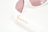 Versace Women's Sunglasses Cat Eye White/Pink VE4386 401/84
