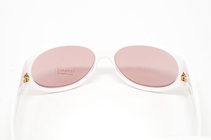 Versace Women's Sunglasses Cat Eye White/Pink VE4386 401/84
