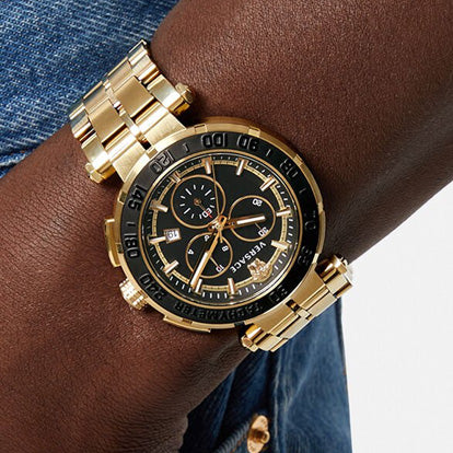Versace V-Code Men's Silver Watch VE6A00523 from WatchPilot™
