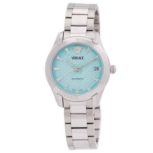 Versace Greca Classic Ladies’ Turquoise Automatic Watch VESCA0324