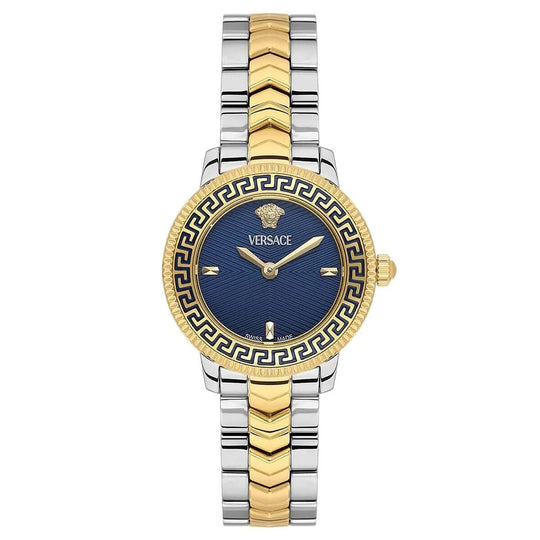 Versace V-Icon Ladies’ Blue Quartz Watch VEUCA0524