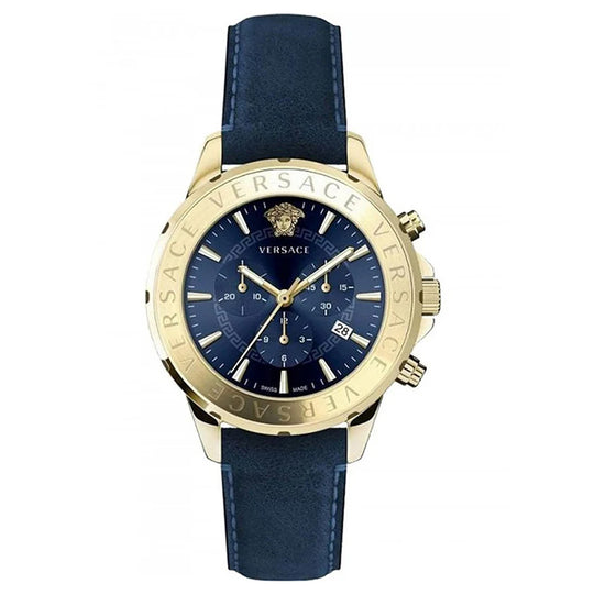 Versace Men's Watch Chrono Signature Blue VEV601423