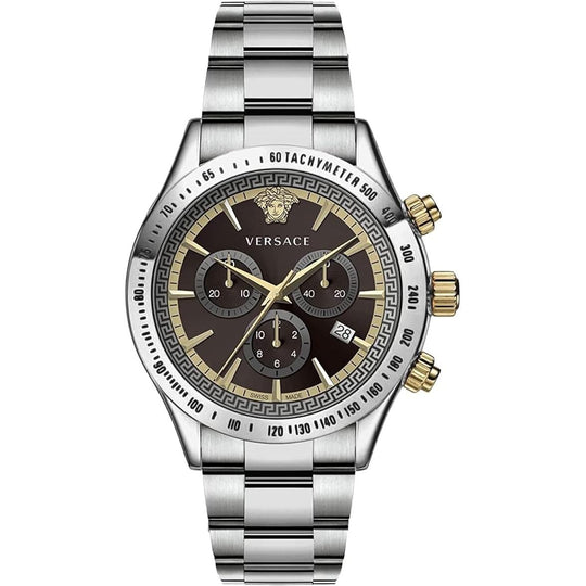 Versace Men's Watch Chrono Classic Brown Bracelet VEV700419