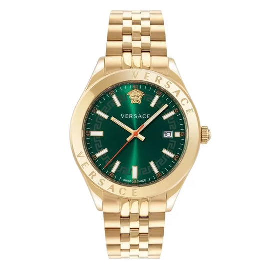 Versace Hellenyium 42mm Green Gold Men’s Dress Watch