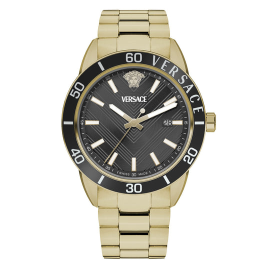 Versace Greca Urban Men’s Black Quartz Watch VEYCA0724
