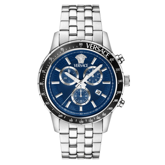 Versace Sport Chronograph Men’s Blue Quartz Watch VEZCA0324