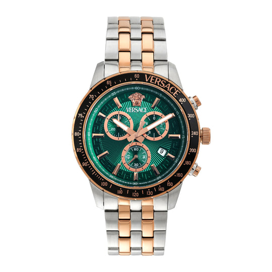 Versace Sport Chronograph Men’s Green Quartz Watch VEZCA0424