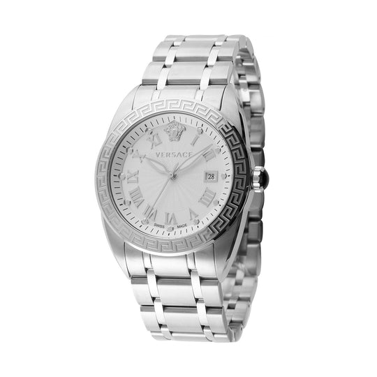 Versace V-Sport II Quartz Men's Silver Watch