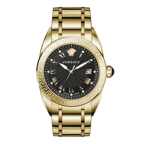 Versace V-Sport Quartz Men's Gold Grey Watch VFE160017