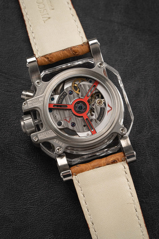 Visconti Watch 2Squared Crystal Demo Black Brown W107-00-120-1110