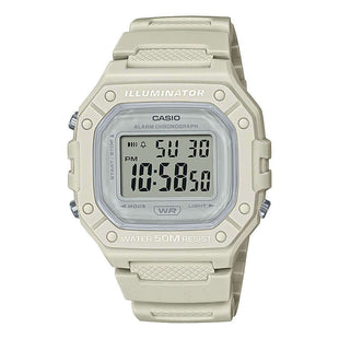 Casio Watch Chronograph Digital White