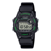 Casio Unisex Digital Black Digital Watch W-220H-1A3VDF