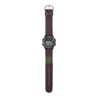 Casio Standard Unisex Brown Green Digital Watch