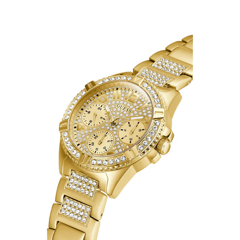 Guess Ladies Frontier Gold Watch
