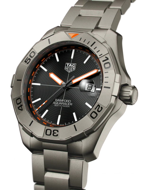 Tag Heuer WAY208F.BF0638 Men's Automatic Aquaracer Titanium Bamford Limited Edition Watch