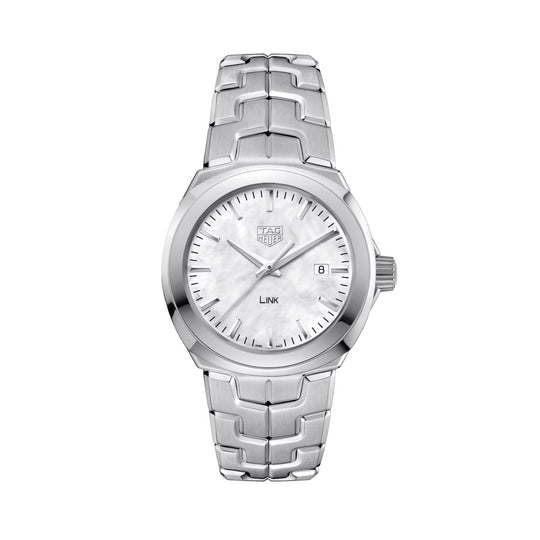TAG Heuer Link Ladies White Quartz Watch WBC1310.BA0600