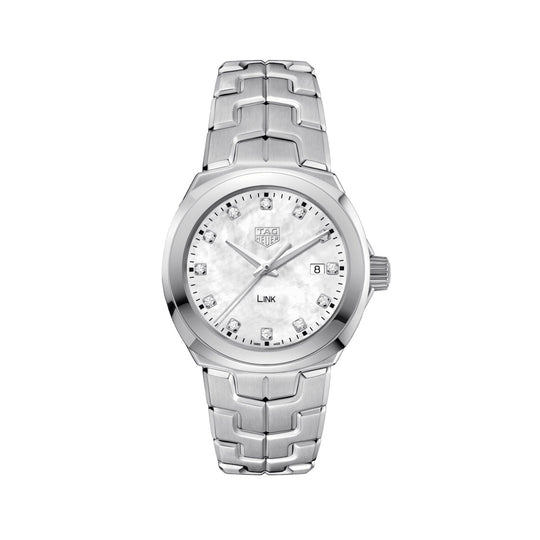 TAG Heuer Link Ladies Diamond White Quartz Watch WBC1312.BA0600