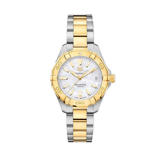 TAG Heuer Aquaracer Ladies Gold Quartz Watch WBD1320.BB0320