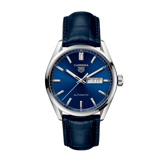 TAG Heuer Carrera Men's Blue Day-Date Automatic Watch WBN2012.FC6502