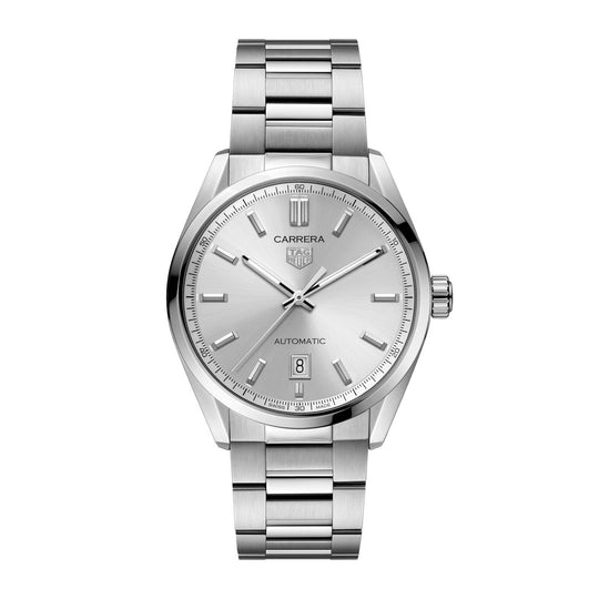 TAG Heuer Carrera Men's Silver Date Automatic Watch WBN2111.BA0639