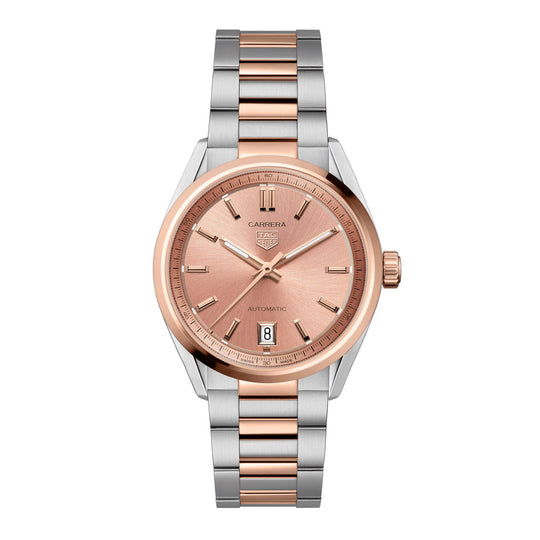TAG Heuer Carrera Ladies Pink Copper Automatic Watch WBN2350.BD0000