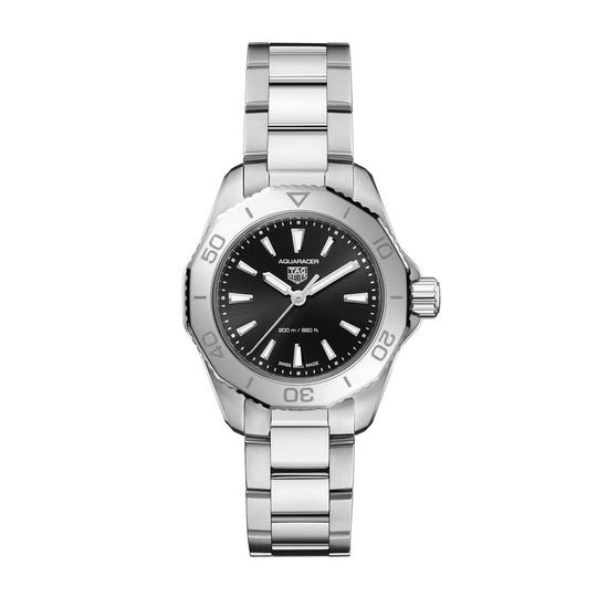 TAG Heuer Aquaracer Ladies Black Quartz Watch WBP1410.BA0622