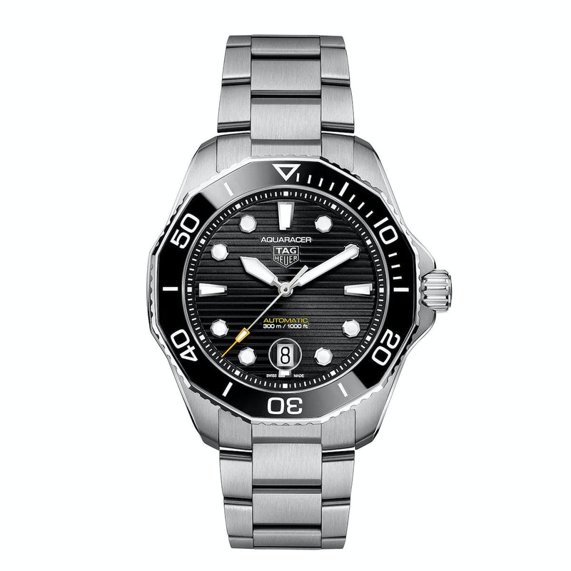 Tag Heuer WBP201A.BA0632 Men's Automatic Aquaracer Professional 300 Black Watch