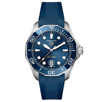 Tag Heuer WBP201B.FT6198 Men's Automatic Aquaracer Professional 300 Blue Strap Watch