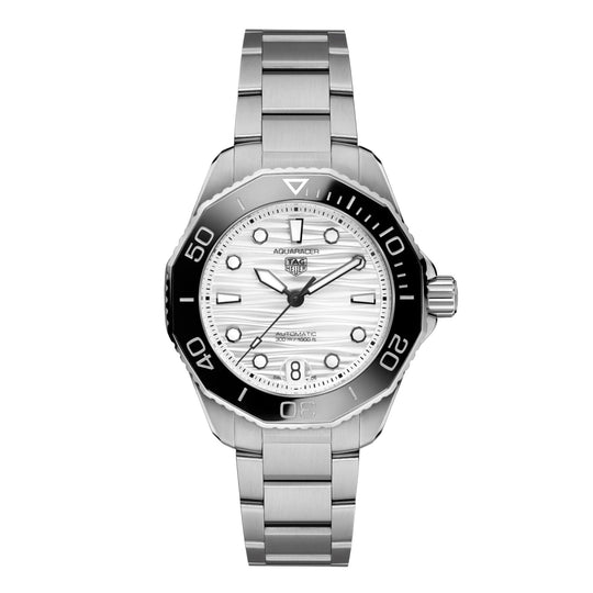 Tag Heuer Aquaracer Professional 300 Ladies Silver Watch WBP231C.BA0626