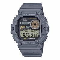 Casio Tide Graph Moon Phase Men's Grey Digital Watch