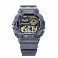 Casio Tide Graph Moon Phase Men's Grey Digital Watch