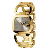 Gucci YA125408 Ladies G-Gucci Gold Watch