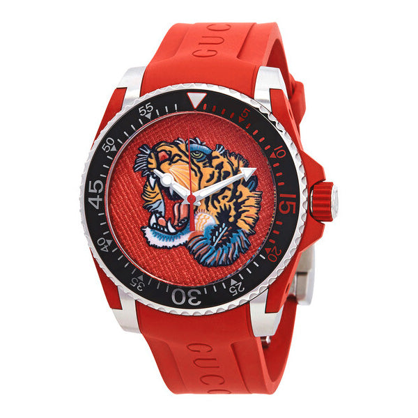 Gucci Watch Dive 40mm Tiger Red YA136315 display picture 1
