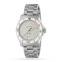 Gucci Dive Men's White Watch YA136336
