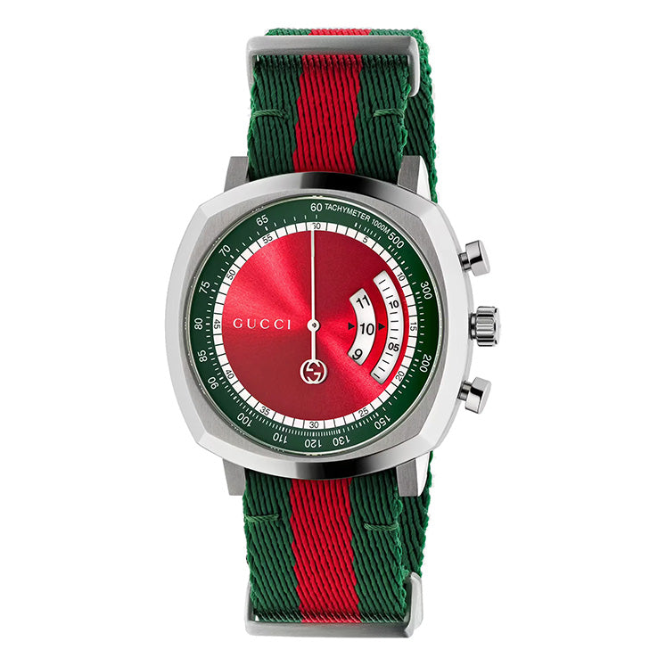 Gucci Grip Watch 40mm Red Green YA157304