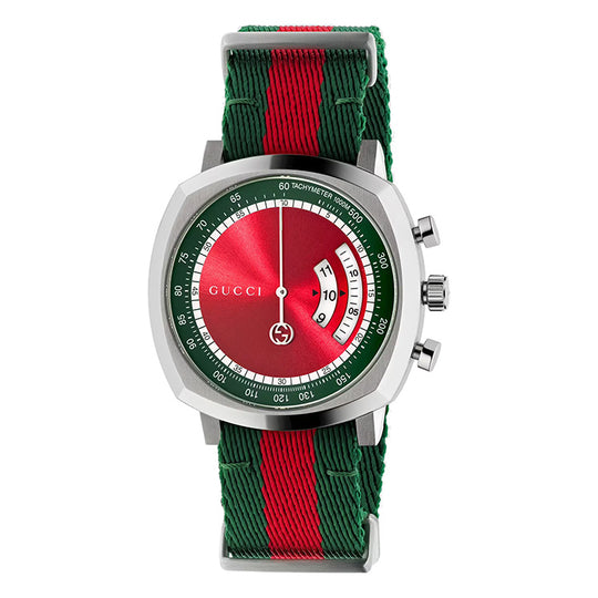 Gucci Grip Watch 40mm Red Green YA157304