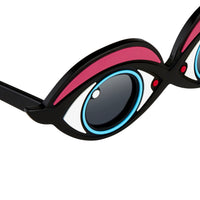 Yaz Bukey x Linda Farrow Black Red Polarised Sunglasses YAZ5C1SUN