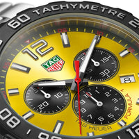 Tag Heuer Formula 1 Men's Yellow Chronograph Watch CAZ101AM.BA0842