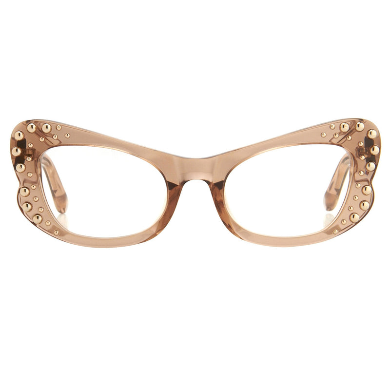 Agent Provocateur Eyeglasses Butterfly Brown - WatchPilot