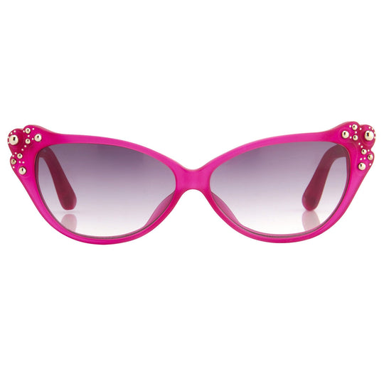 Agent Provocateur Sunglasses Cat Eye Pink with Steel and Grey