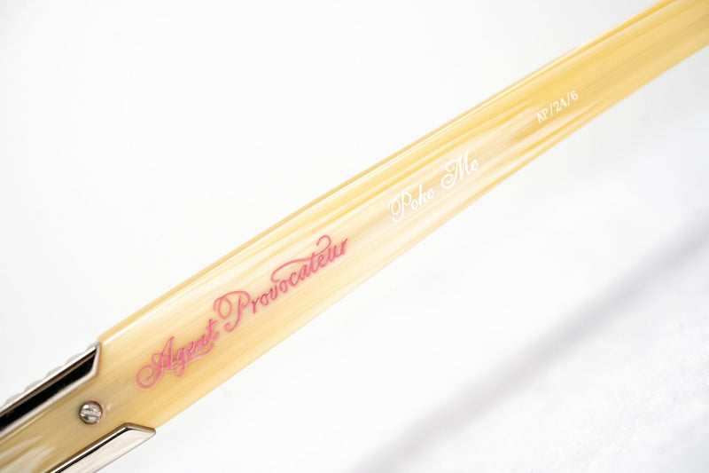 Agent Provocateur Sunglasses Square Striped Yellow and Grey Lenses Category 3 - AP24C6SUN - WatchPilot
