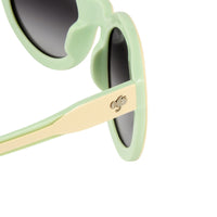 Agent Provocateur Women Sunglasses Round Cream/Green and Grey Lenses Category 3 - AP65C4SUN - WatchPilot