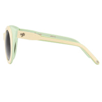 Agent Provocateur Women Sunglasses Round Cream/Green and Grey Lenses Category 3 - AP65C4SUN - WatchPilot