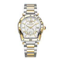 Aigner Trapani Men's Two-Tone Silver Yellow Gold Stainless Steel Watch AGW.262003