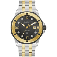 Analogue Watch - Bulova Marine Star Men's Two-Tone Watch 98D175