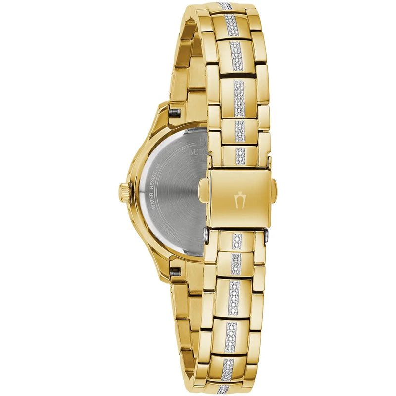 Analogue Watch - Bulova Phantom Ladies Gold Watch 98L283