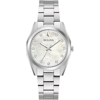 Analogue Watch - Bulova Surveyor Ladies Mother Of Pearl Watch 96P228