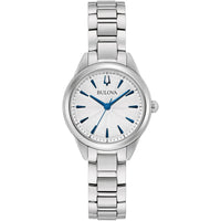 Analogue Watch - Bulova Sutton Ladies Silver Watch 96L285